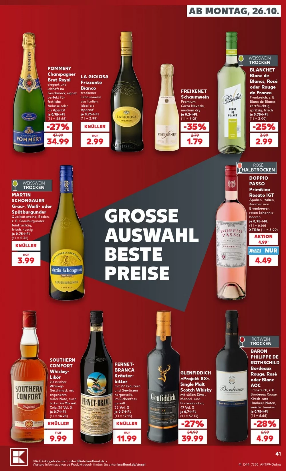 kaufland prospekt oktober 26 31 41