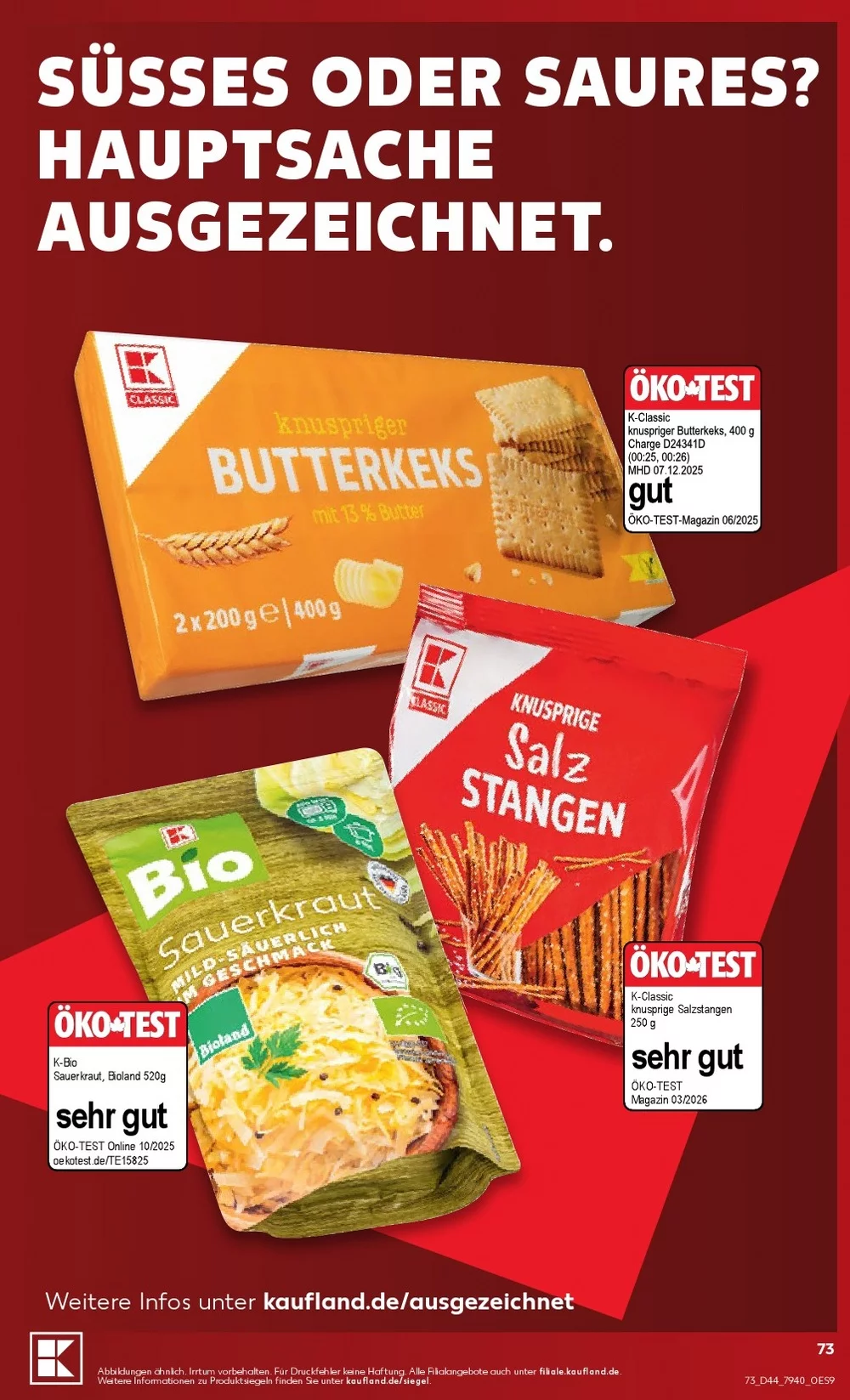 kaufland prospekt oktober 26 31 73