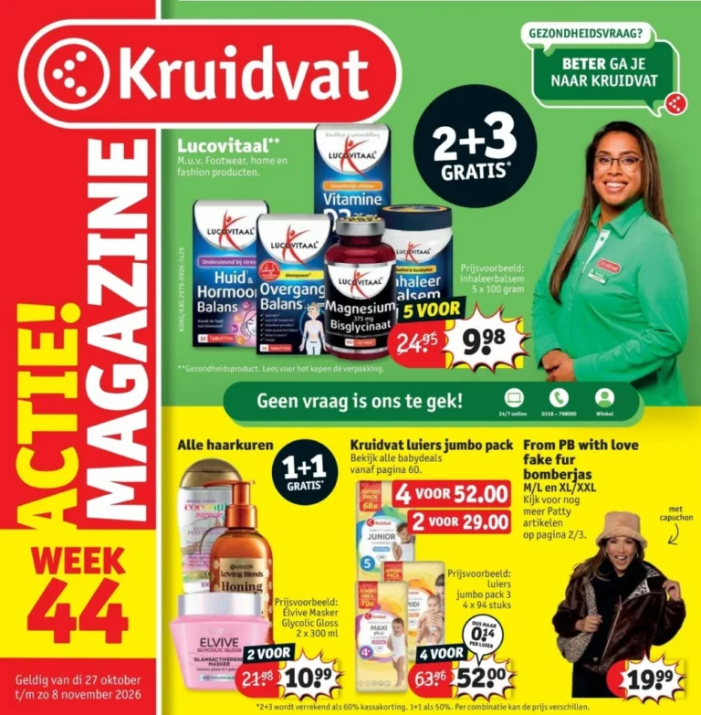 kruidvat folder week 44
