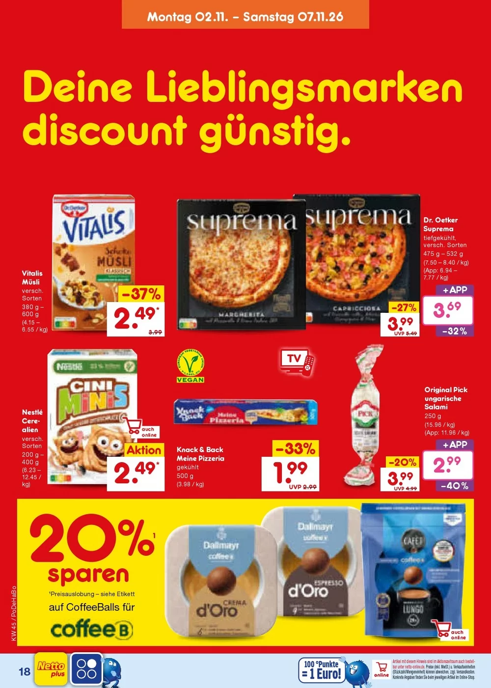 netto marken prospekt november 2 7 28