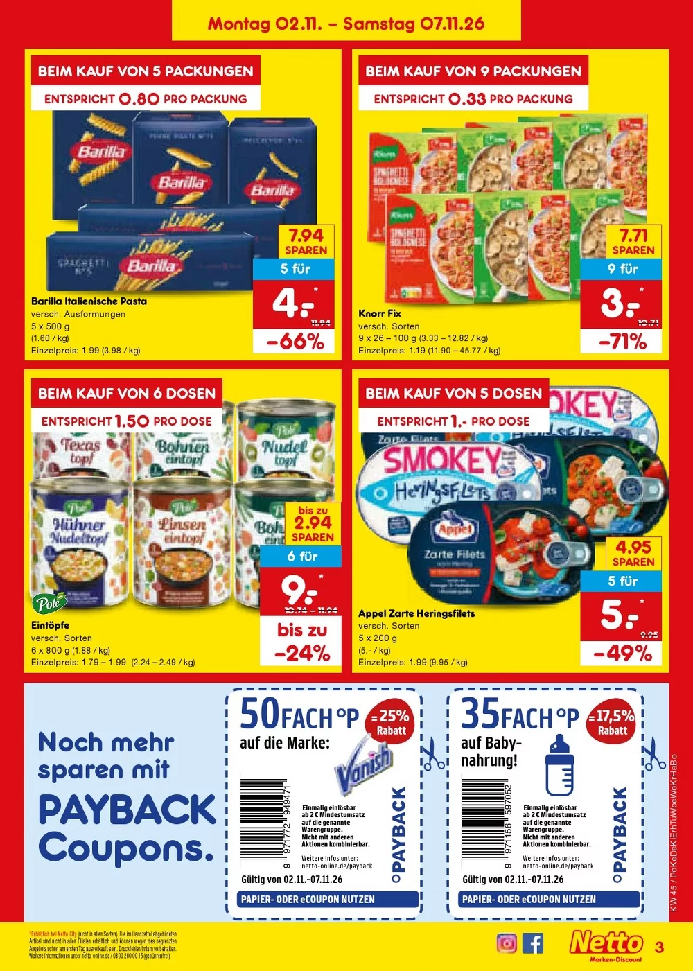 netto marken prospekt november 2 7 3
